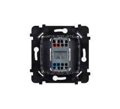 Interrupteur, Désir, Simple, Aluminium mat, Va-et-vient ou poussoir x1, Acier, L8,5cm, H8,5cm - Modelec