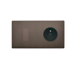 Prise|Interrupteur*Modelec Interrupteur et Prise, M, Double horizontal, Canon de fusil, Va-et-vient ou poussoir x1, Prise-2P+T x1, Canon de fusil, L15,1cm, H8cm -