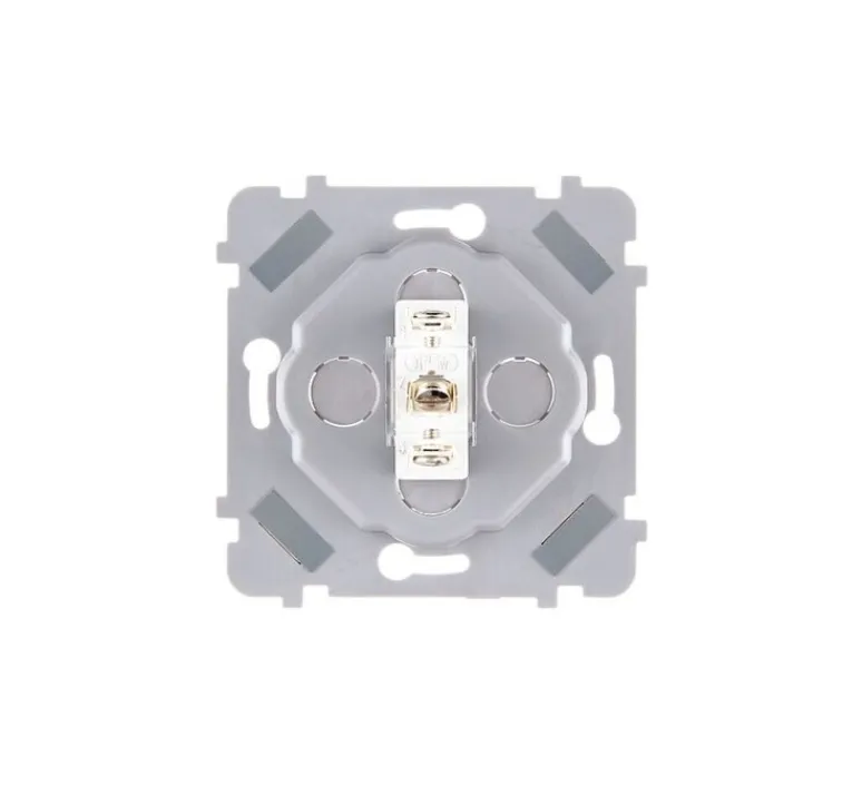 Interrupteur*Modelec Interrupteur, Fascination, Simple, Onde, Va-et-vient x1, Laiton, L8cm, H8cm -