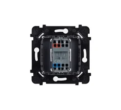 Interrupteur*Modelec Interrupteur, Karo, Simple, Aluminium satin, Va-et-vient ou poussoir x1, Acier, L8,5cm, H8,5cm -