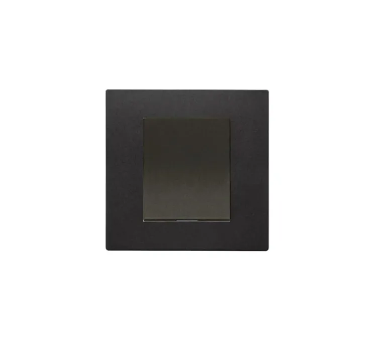 Interrupteur, Linea, Simple, Noir, Va-et-vient x1, Noir, L9,7cm, H15,5cm - Vimar