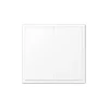 Interrupteur*Jung Interrupteur, LS 990, Simple, Blanc mat, Va-et-vient x2, Blanc mat, L8,1cm, H8,1cm -