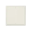 Interrupteur*Jung Interrupteur, LS 990, Simple, Ivoire, Poussoir x1, Ivoire, L8,1cm, H8,1cm -