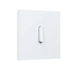 Interrupteur*Niko Interrupteur, Rocker, Simple, Steel white coated, Va-et-vient x1, Steel white coated, L9,5cm, H9,5cm -