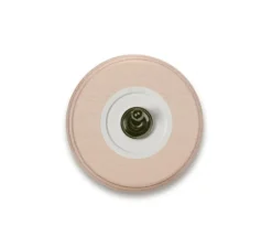 Interrupteur, Venezia, Simple, Hêtre sans vernis, Va-et-vient x1, Bronze ancien, L9cm, H9cm - Fontini