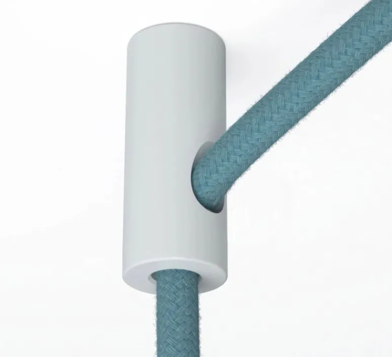 Accessoires*Creative Cables Kit de décentralisation avec système de blocage, , Ø2cm, H4,5cm - blanc