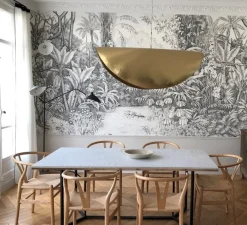 Lampadaire*Serge Mouille Lampadaire, 3 bras pivotants, , H210cm - noir