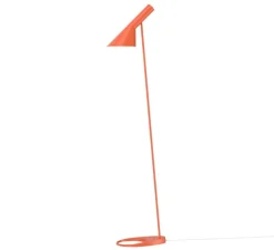 Lampadaire, AJ, orange, L27,5cm, H130cm - Louis Poulsen