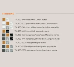 Lampadaire*Tato Italia Lampadaire, Alzabile, , LED, 2700K, 806lm, L38cm, H216cm - blanc brillant, laiton, marbre blanc