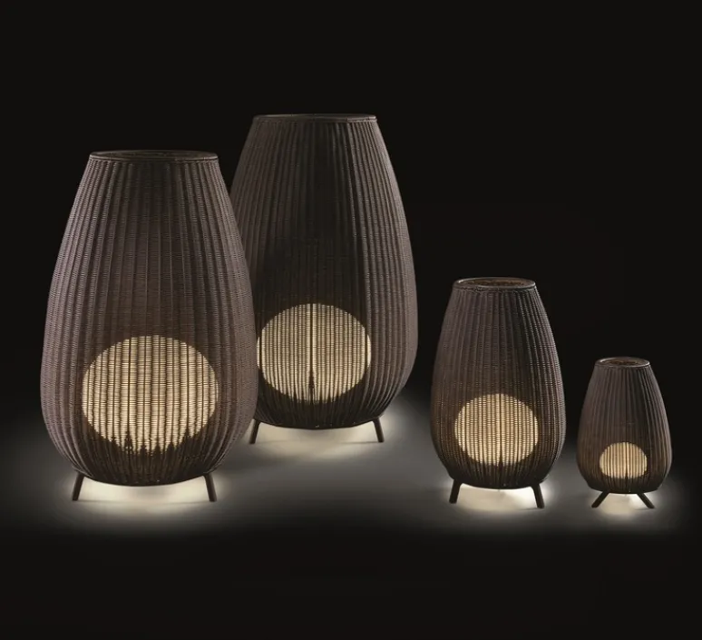 Lampadaire*Bover Lampadaire, Amphora 2, , IP66, Ø80cm, H123cm - beige