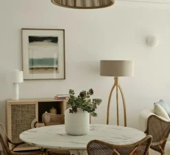 Lampadaire*Good&Mojo Lampadaire, Annapurna 6030, , H159cm - Bambou / lin