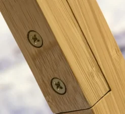 Lampadaire, Annapurna 6030, Bambou / lin, H159cm - Good&Mojo