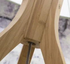 Lampadaire, Annapurna 6030, Bambou / lin, H159cm - Good&Mojo