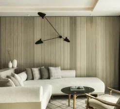 Lampadaire, Annapurna 6030, Bambou / lin, H159cm - Good&Mojo