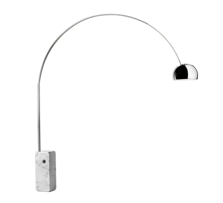 Lampadaire*Flos Lampadaire, Arco, , L24cm, H240cm - acier