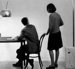 Lampadaire*Flos Lampadaire, Arco LED, , 2700K, 1124lm, H240cm, Ø32cm - blanc