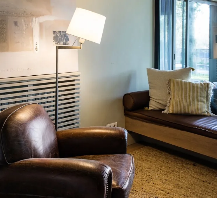 Lampadaire, Artis, bronze, Ø26cm, H150cm - Faro