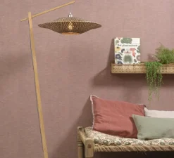 Lampadaire*Good&Mojo Lampadaire, Bali M, , L36cm, H176cm - naturel et noir