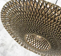 Lampadaire*Good&Mojo Lampadaire, Bali M, , L36cm, H176cm - naturel et noir