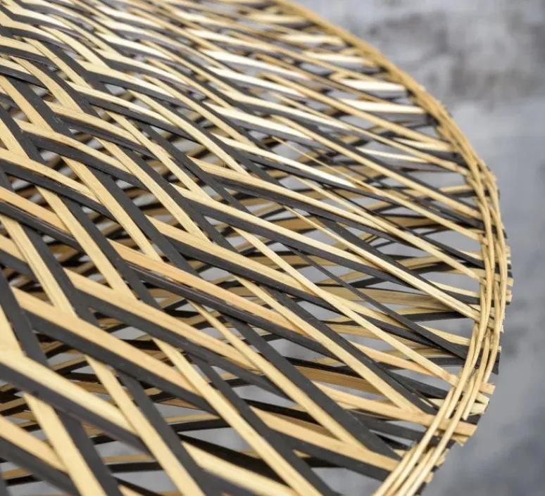 Lampadaire*Good&Mojo Lampadaire, Bali M, , L36cm, H176cm - naturel et noir