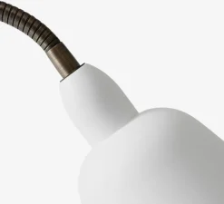 Lampadaire*Andtradition Lampadaire, BELLEVUE, , EDITION SPECIALE - 120ème ANNIVERSAIRE, H130cm - blanc, laiton bronze