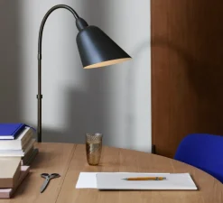 Lampadaire*Andtradition Lampadaire, BELLEVUE, bronze, EDITION SPECIALE - 120ème ANNIVERSAIRE, H130cm - gris pierre, laiton