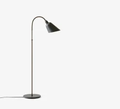 Lampadaire*Andtradition Lampadaire, BELLEVUE, bronze, EDITION SPECIALE - 120ème ANNIVERSAIRE, H130cm - gris pierre, laiton