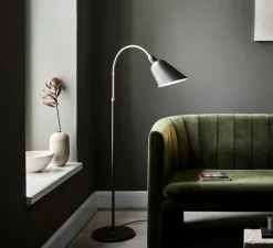 Lampadaire*Andtradition Lampadaire, BELLEVUE, , H130cm - noir, laiton