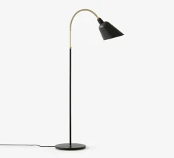 Lampadaire*Andtradition Lampadaire, BELLEVUE, , H130cm - noir, laiton