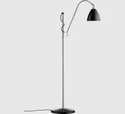 Lampadaire*Gubi Lampadaire, Best-Lite BL3 small, , Ø28cm, H113-152cm - noir