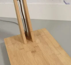 Lampadaire, Bhutan, naturel, L50cm, H207cm - Good&Mojo