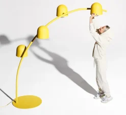 Lampadaire, big lebow, jaune, Ø186cm, H234cm - Fatboy