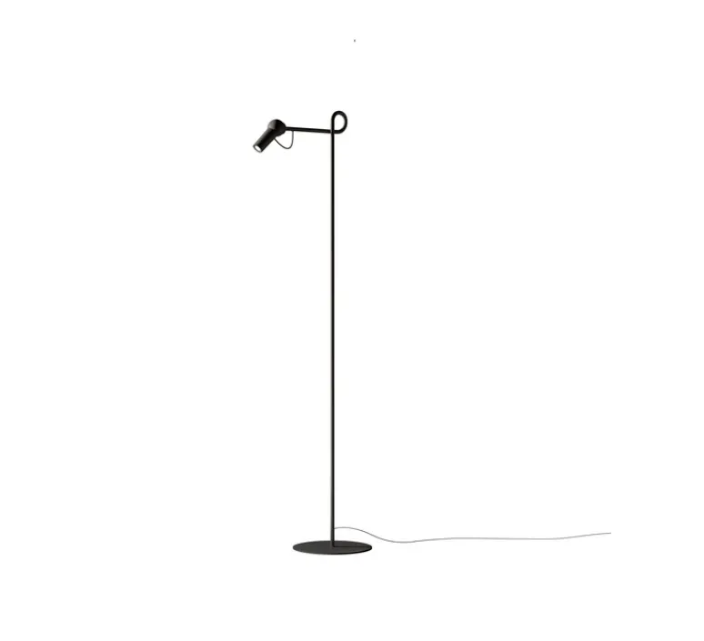 Lampadaire*KDLN Lampadaire, Bird, , LED, dim, 2700K, 660 lm, L23cm, H126cm - noir