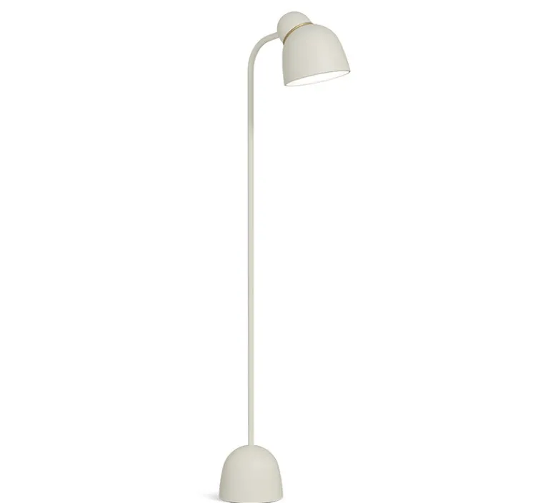 Lampadaire*Belid Lampadaire, Bird, , Ø17,3cm, H129,3cm - sable et laiton