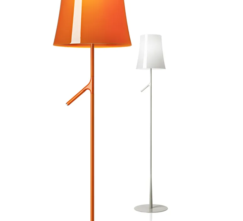 Lampadaire*Foscarini Lampadaire, Birdie Lettura, , Ø25cm, H150cm - blanc