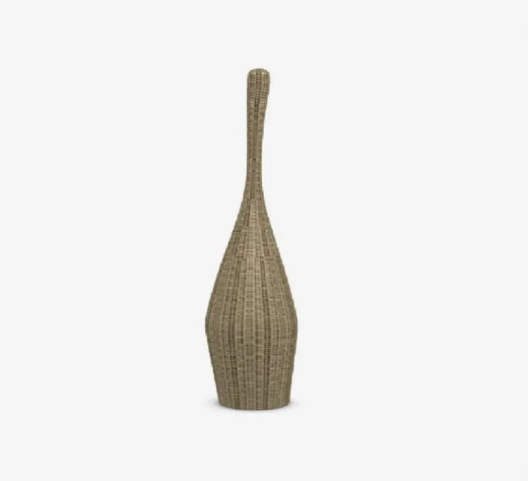 Lampadaire, Bolla L, naturel, Ø48cm, H190cm - GERVASONI