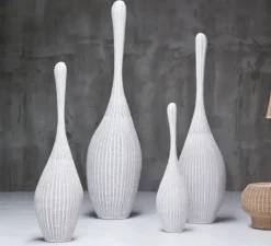 Lampadaire*Gervasoni Lampadaire, Bolla M, , Ø40cm, H155cm - blanc