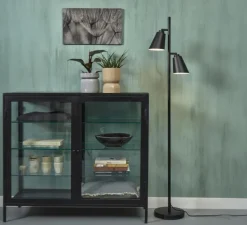 Lampadaire*It's about Romi Lampadaire, Bremen, , L45cm, H162cm - noir