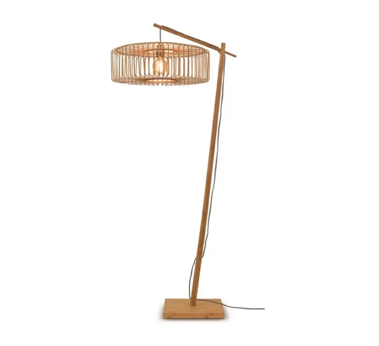 Lampadaire, Bromo, naturel, Ø60cm, H176cm - Good&Mojo