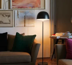 Lampadaire, Cheshire, noir, H145cm - FontanaArte