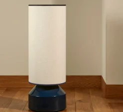 Lampadaire*Sarah Lavoine Lampadaire, Claude, , Ø35cm, H94cm - bleu noir