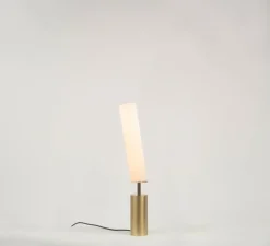 Lampadaire*CVL Lampadaire, Clope 09-40, , LED, 2700K, 855 lm, Ø9cm, H67,5cm - laiton