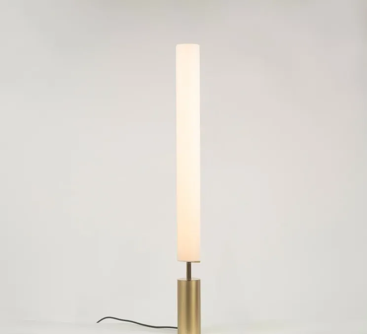 Lampadaire, Clope 09-80, laiton, LED, 2700K, 1830 lm, Ø9cm, H107,5cm - CVL