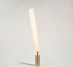 Lampadaire, Clope 09-80, laiton, LED, 2700K, 1830 lm, Ø9cm, H107,5cm - CVL