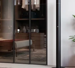 Lampadaire*Lumen Center Italia Lampadaire, Concorde, , LED, Ø12cm, H178cm - LUMEN CENTER noir