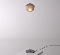 Lampadaire, Contour 300, gris ardoise, LED, dim, 1800-3000K, Ø30cm, H157,5cm - A-N-D