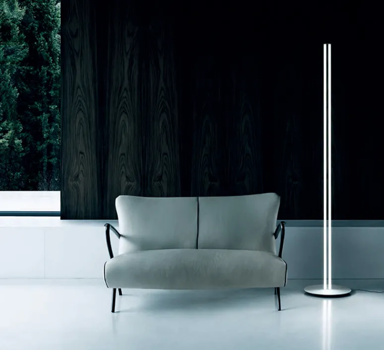 Lampadaire*Flos Lampadaire, Coordinates, , LED, 2700K, 3240lm, Ø38cm, H200cm - argent