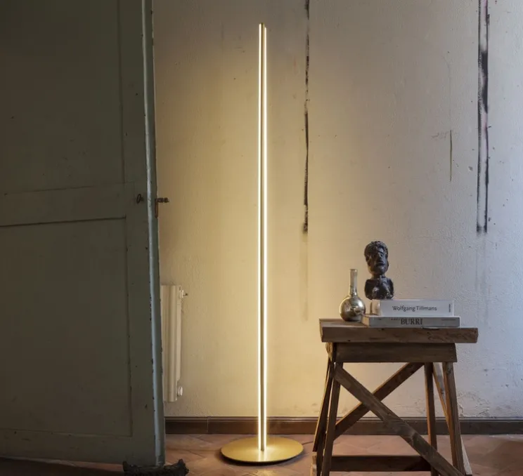 Lampadaire, Coordinates, champagne, LED, 2700K, 3240lm, Ø38cm, H200cm - Flos