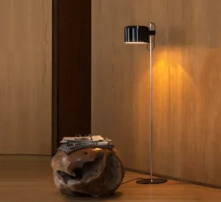 Lampadaire*Oluce Lampadaire, Coupé, , H140cm - noir