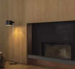 Lampadaire*Oluce Lampadaire, Coupé, , H140cm - noir